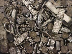A real hoard of Viking hacksilver A real hoard of Viking hacksilver